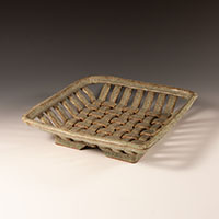Green Woven Basket